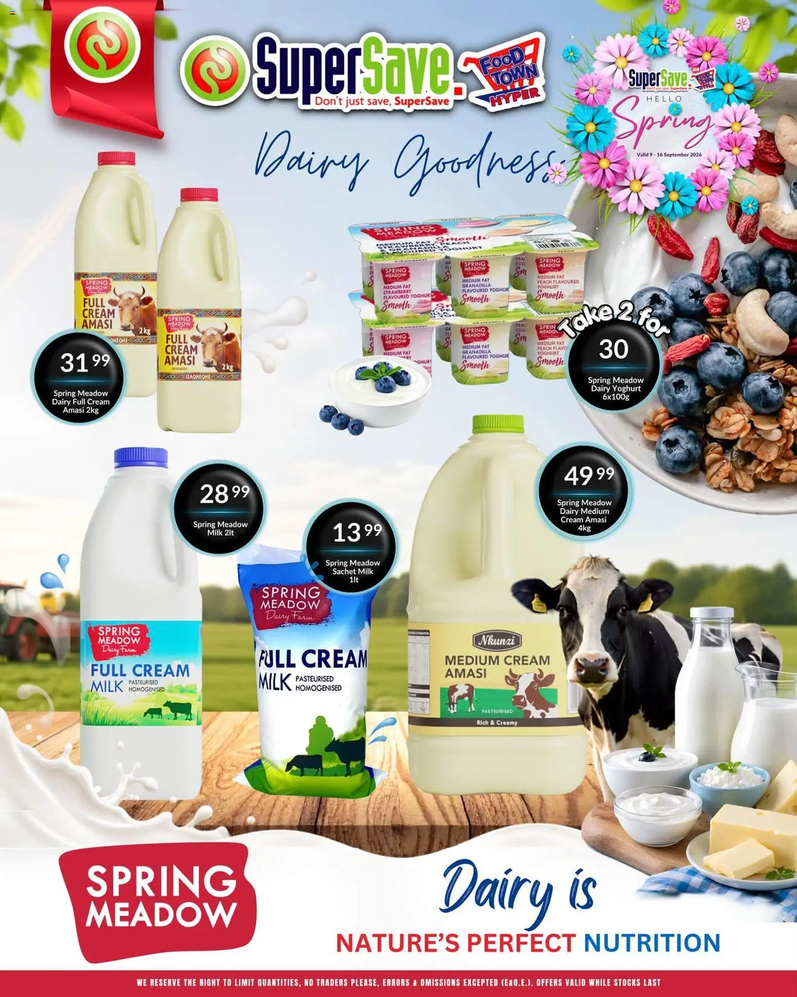 New Super Save catalogue – valid from 09/09/2026 | Page: 24 | Products: Yoghurt, Meadow, Cream, Peach