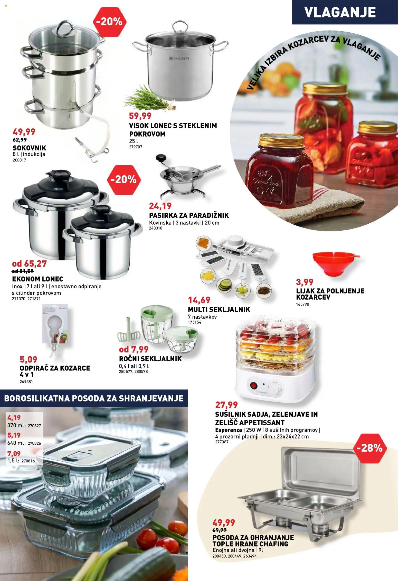 Novi Inpos katalog ponudbe – veljaven od 09.07.2026 | Stran: 15 | Izdelki: Sokovnik, Paradiznik