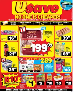 Usave specials catalogue – valid from 20/07/2026
