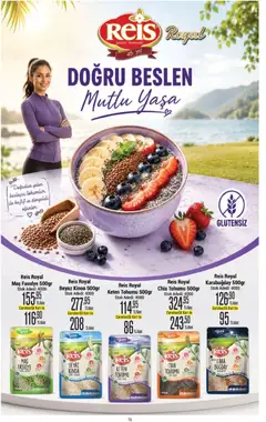23 Temmuz 2026 tarihinden itibaren geçerli olan CarrefourSA kataloğu önizlemesi | Sayfa: 16 | Ürünler: Fasulye, Keten Tohumu