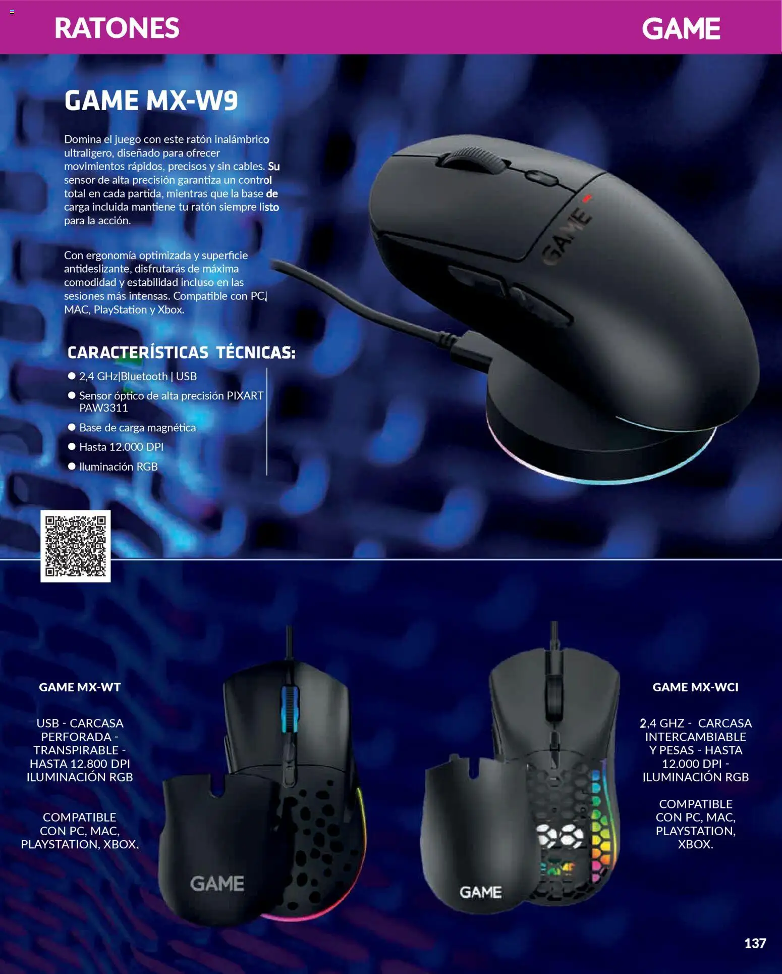 Game folleto │ válido desde el 09/12/2025 | Página: 21 | Productos: Ratón inalambrico, Playstation, USB, Iluminación