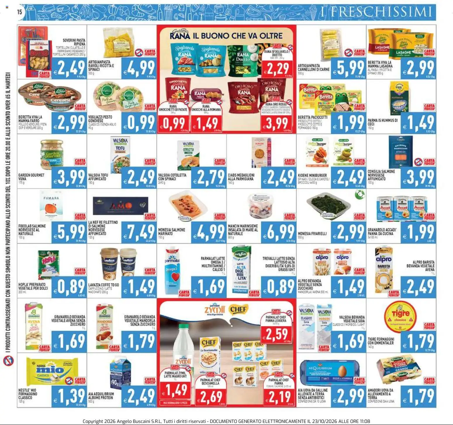 Volantino PIM Supermercati del 23/10/2026 | Pagina: 15