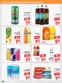 Tuš katalog akcije – veljaven od 21.10.2026 | Stran: 10 | Izdelki: Heineken, Kuhinjske brisače, Zobna pasta, Caj