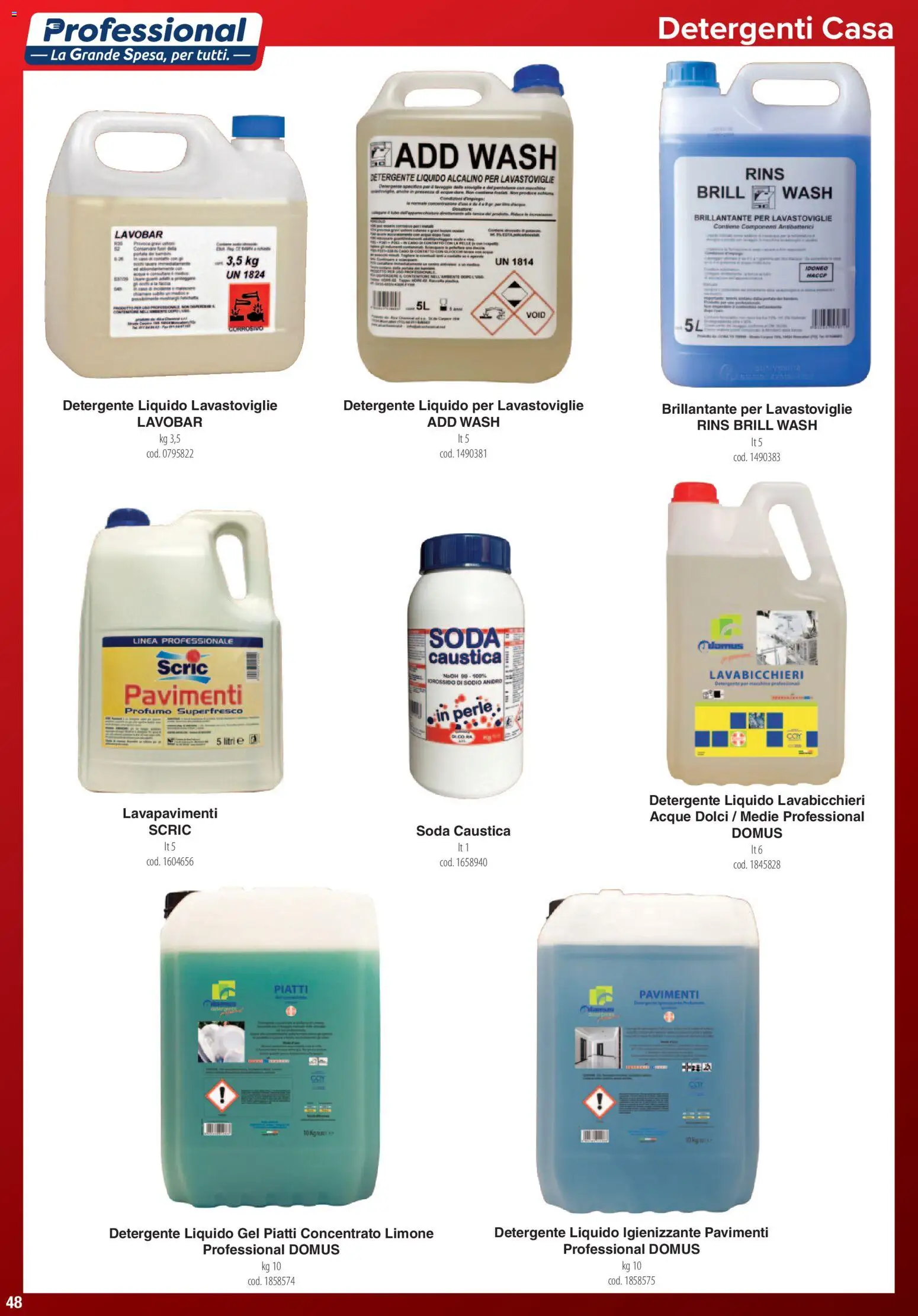 Volantino Carrefour del 01.06.2026 | Pagina: 48 | Prodotti: Detergente, Limone, Lavastoviglie, Profumo
