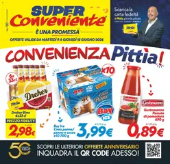 Anteprima del volantino SuperConveniente volantino Messina, Siracusa, Palermo valido a partire dal 09.06.2026