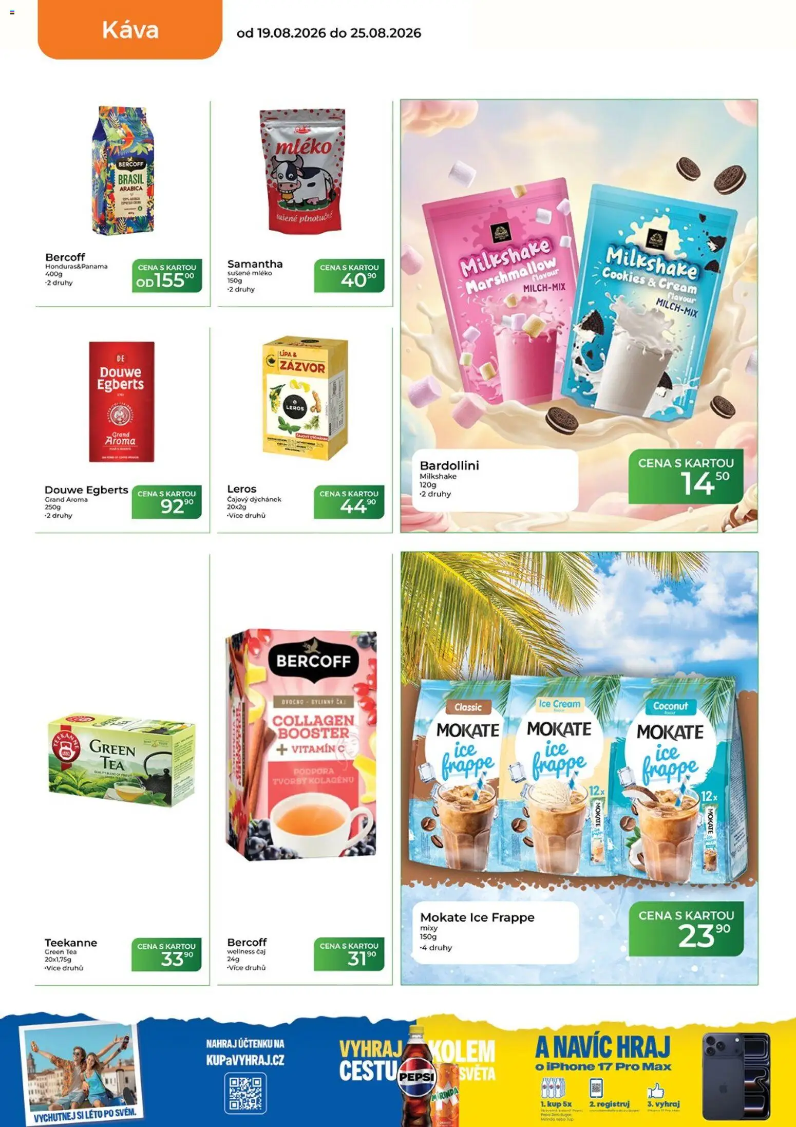 Tamda Foods leták od 19.08.2026 | Strana: 22 | Produkty: Vitamin c, Mléko, Iphone, Douwe Egberts