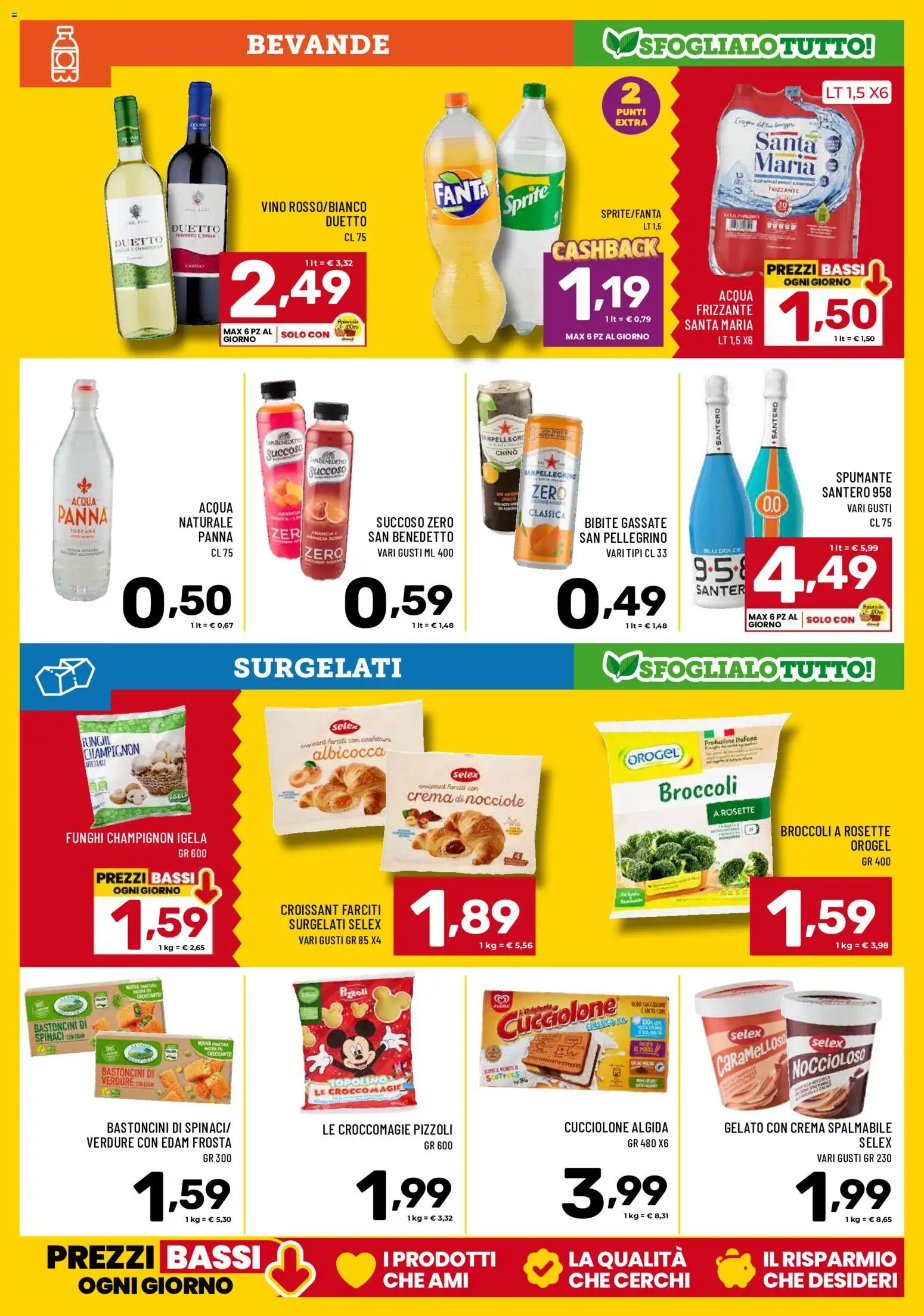 Volantino Il Centesimo del 22/09/2026 | Pagina: 11 | Prodotti: Edam, Spumante, Croissant, Sprite