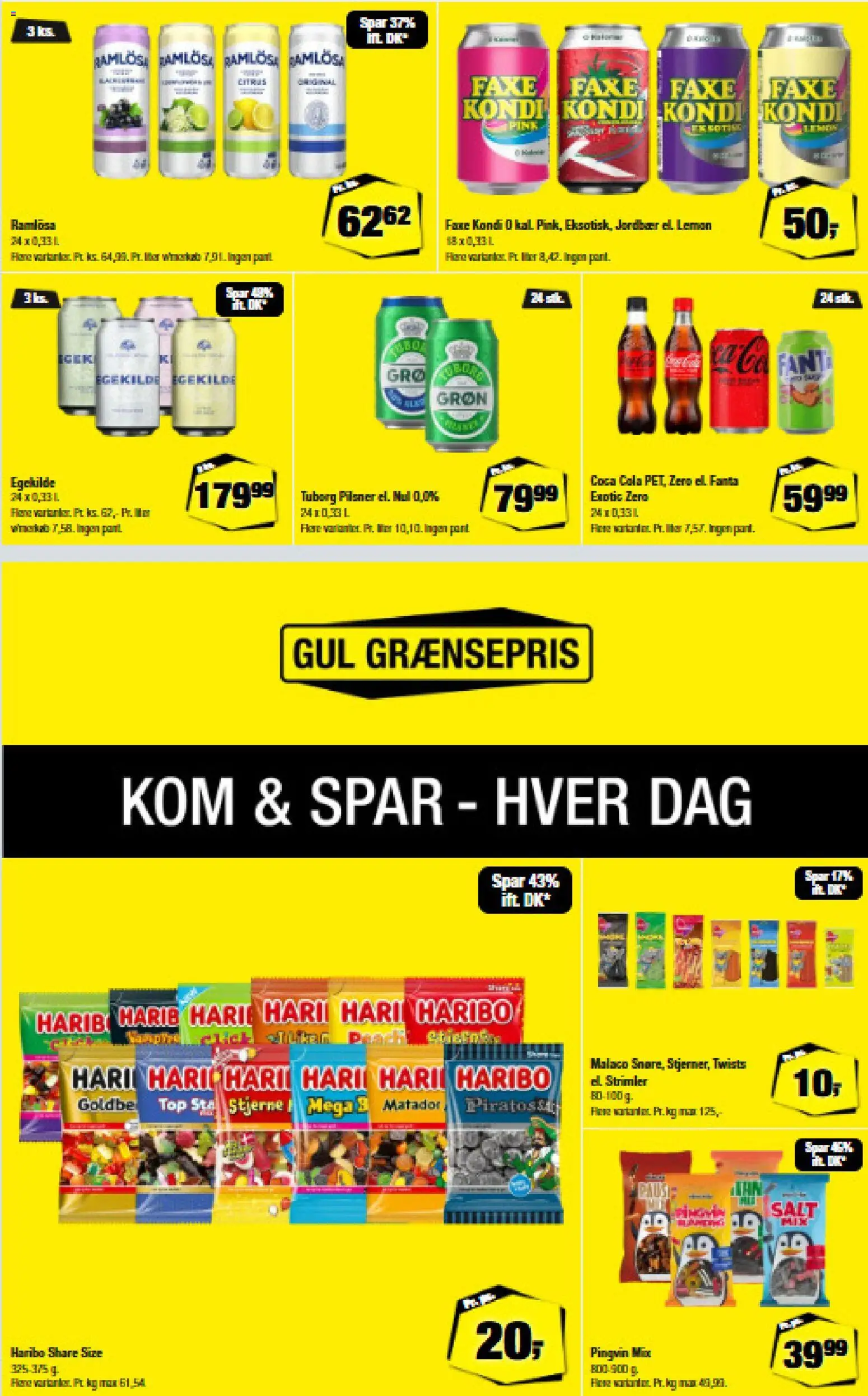 Calle tilbudsavis – gyldig fra 05/08/2026 | Side: 6 | Produkter: Coca Cola, Salt, Fanta, Faxe Kondi