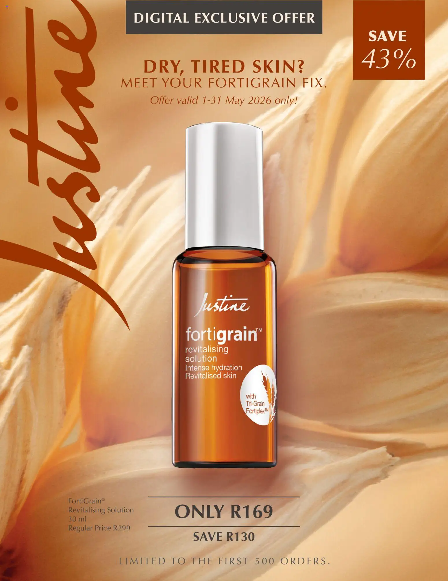 New Justine catalogue – valid from 01.05.2026 | Page: 1