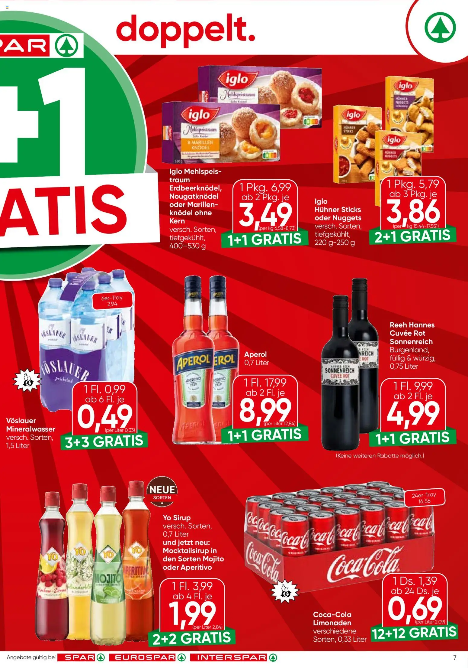 Spar Flugblatt - Tirol gültig ab 07.05.2026 | Seite: 7
