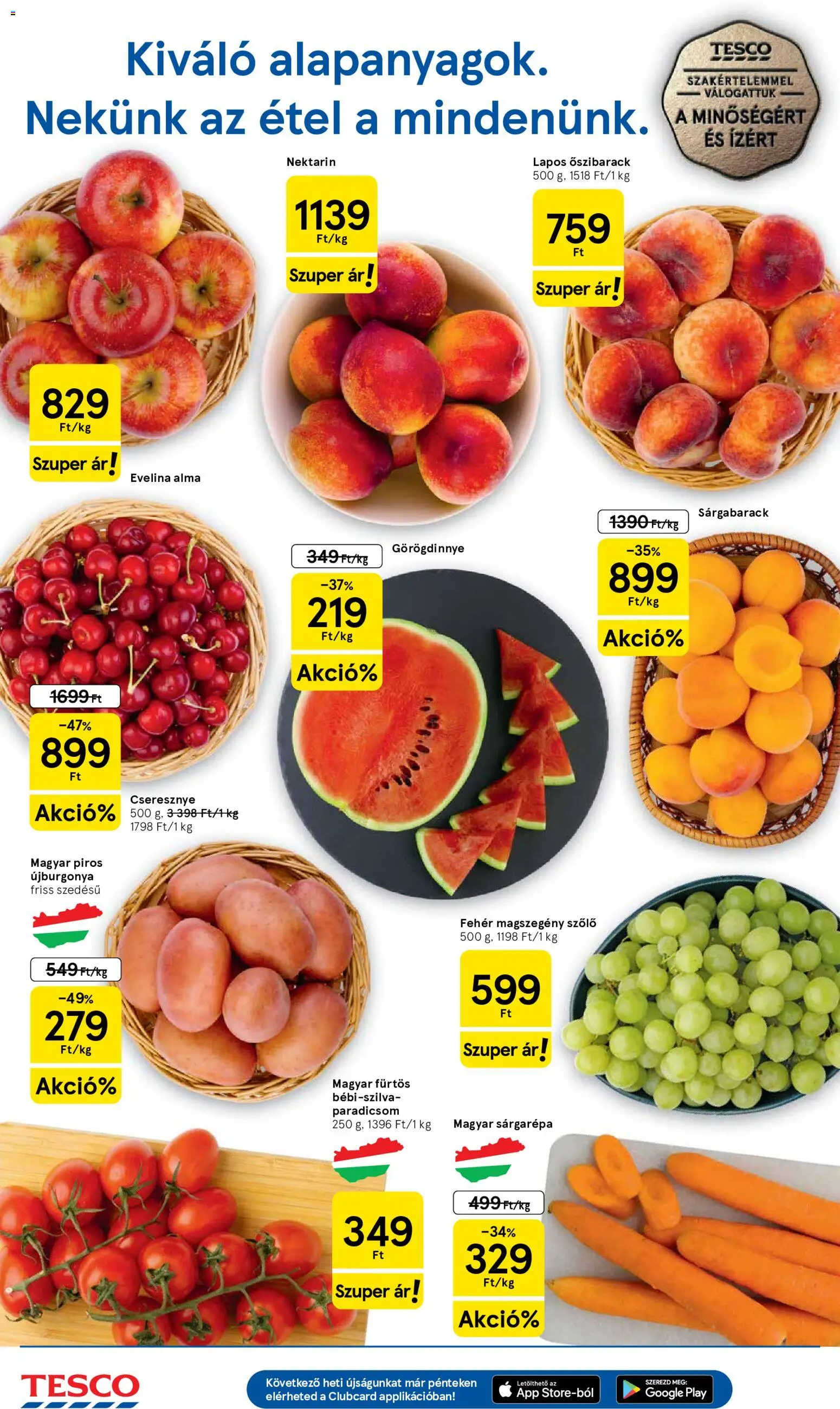 Tesco akciós ujság - amely érvényes a következő dátumtól: 2026.07.02. | Oldal: 2