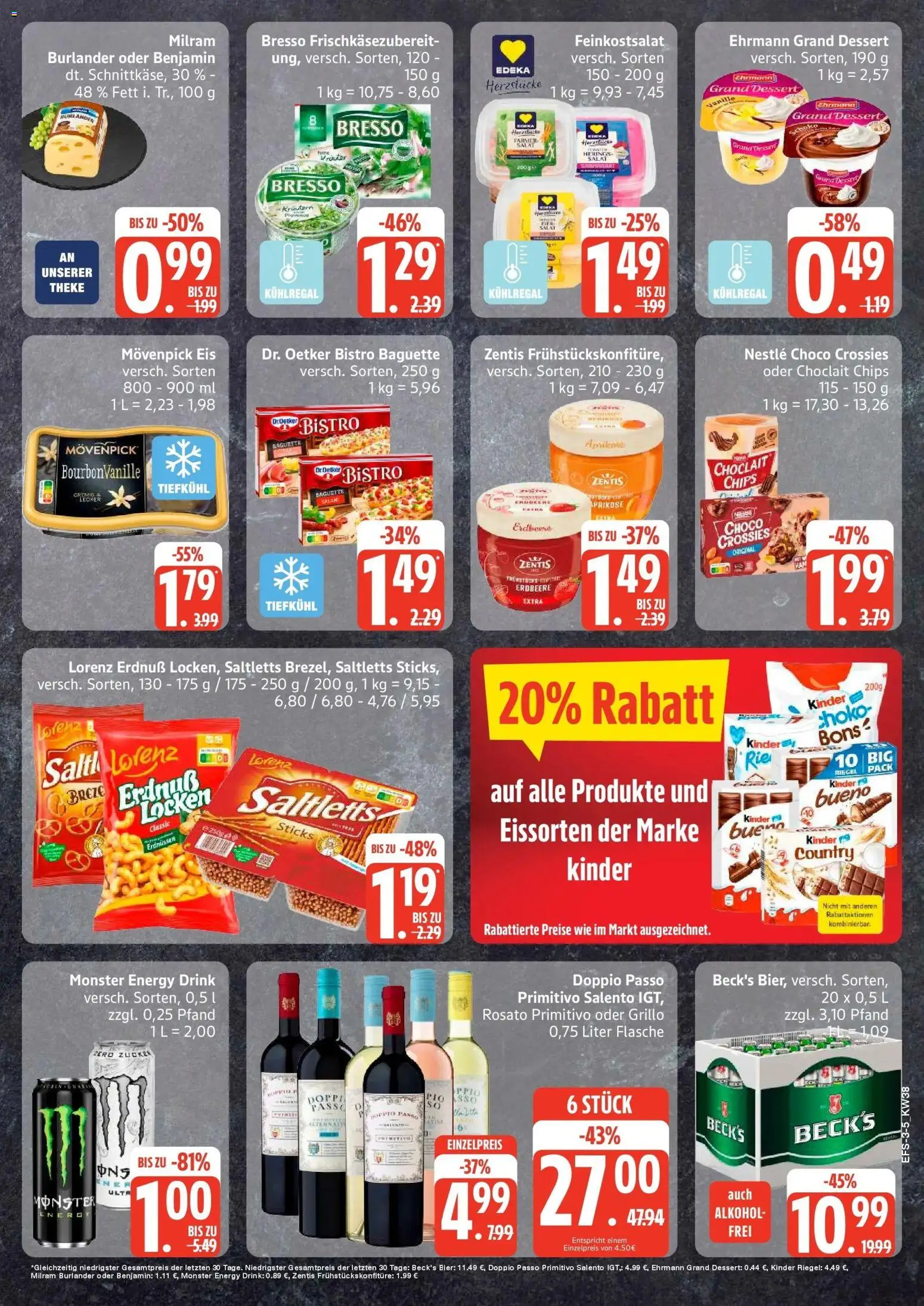 Edeka Prospekt Ostseebad Heringsdorf (ab 14.09.2026) » Angebote Online | Seite: 3 | Produkte: Energy, Eier, Vanille, Zucker