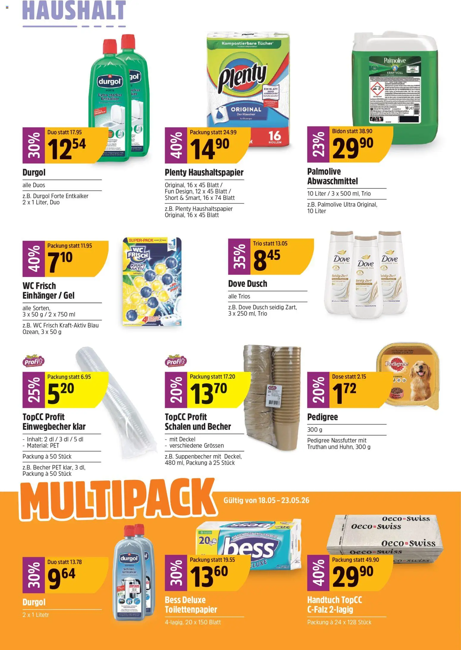 TopCC aktionen – gültig ab 18.05.2026 | Seite: 22 | Produkte: Toilettenpapier