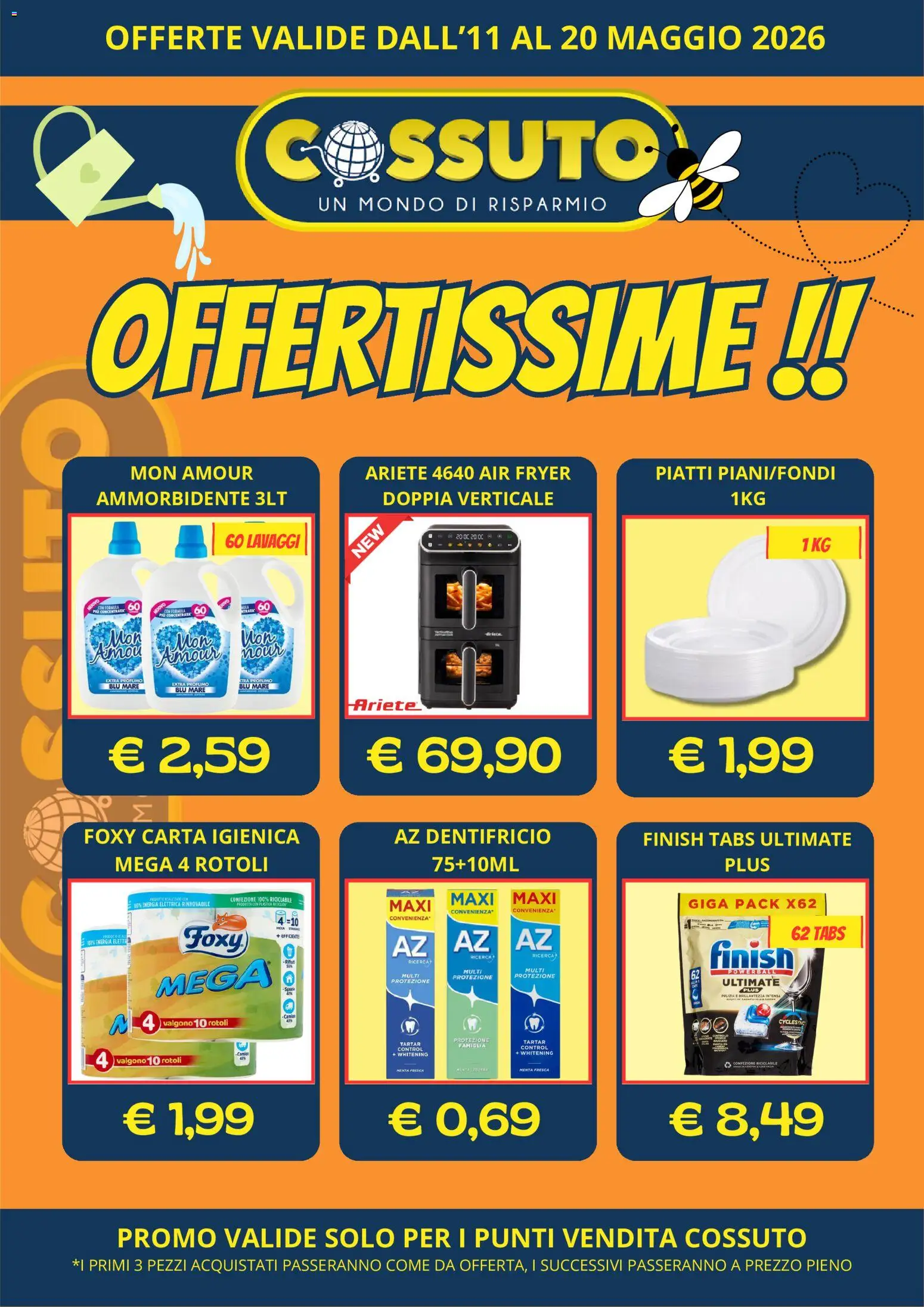 Volantino Cossuto del 11.05.2026 | Pagina: 1