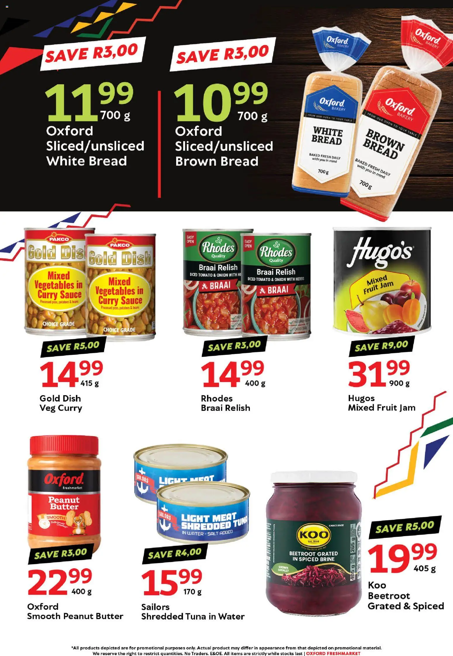 New Oxford Freshmarket catalogue – valid from 08/09/2026 | Page: 6 | Products: Jam, Bakery, Butter, Water