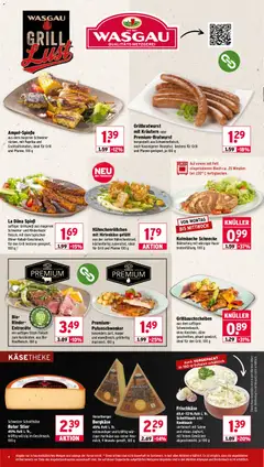 Wasgau Prospekt ab 15.06.2026 gültig | Seite: 4 | Produkte: Grill, Paprika, Sahne, Frischkase