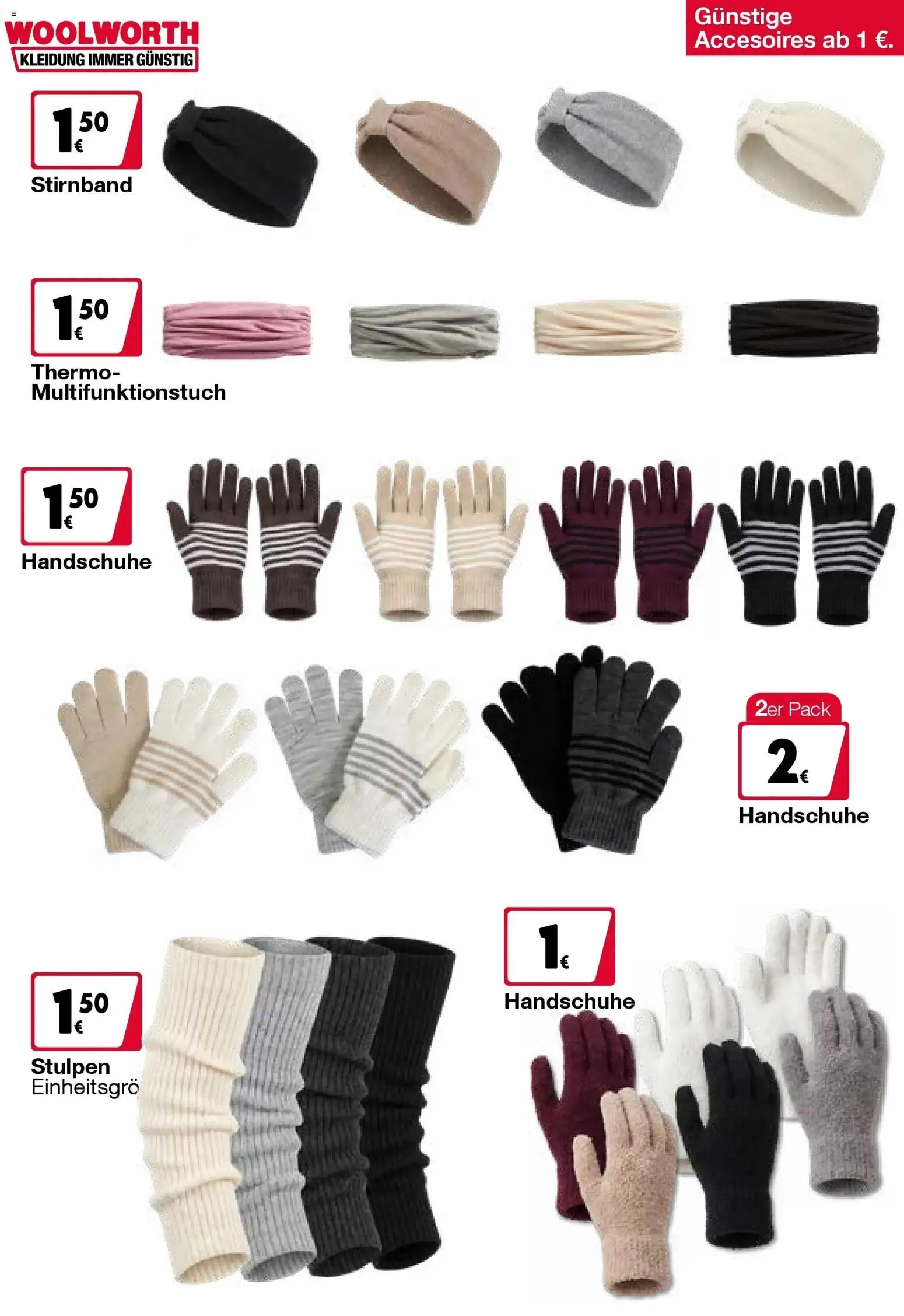 Woolworth Flugblatt gültig ab 25.09.2026 | Seite: 7 | Produkte: Handschuhe