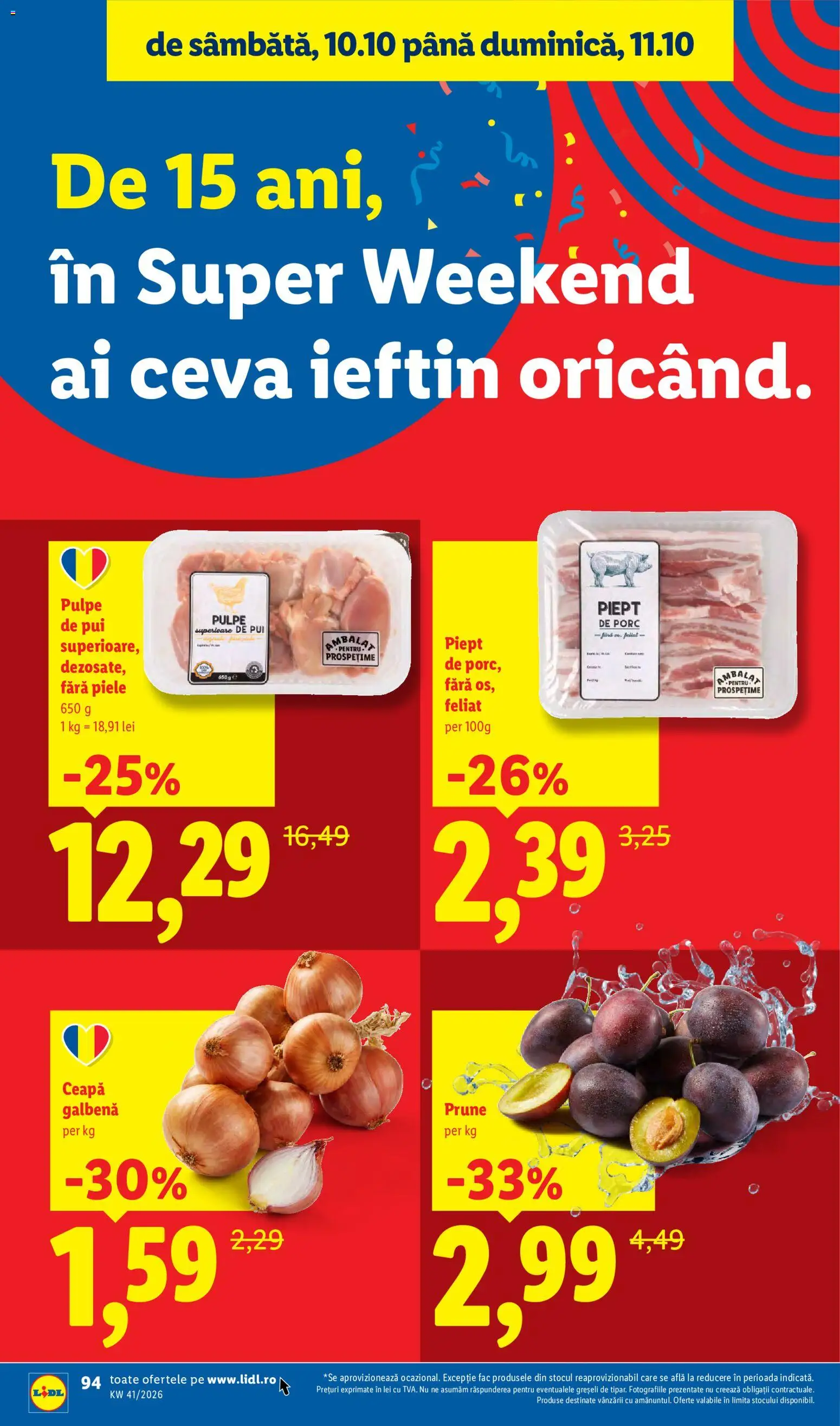 Noul catalog Lidl – valabil de la 05.10.2026 | Pagină: 94