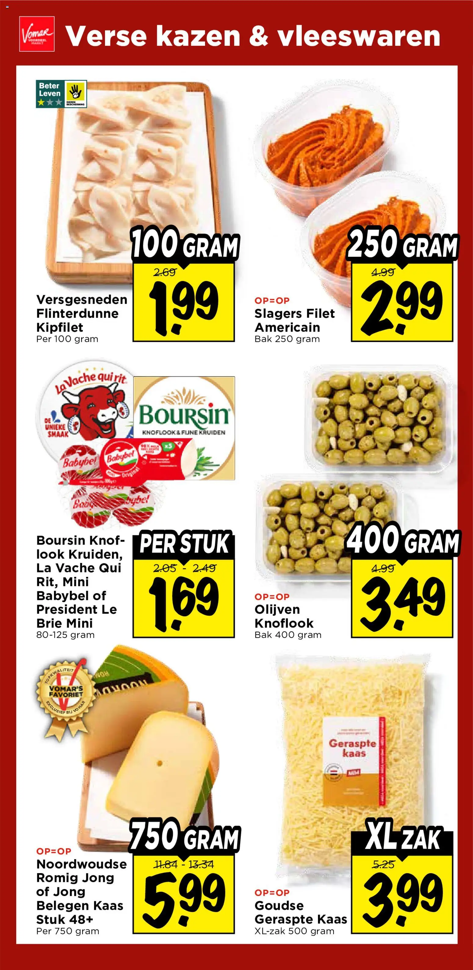 {H1} | Pagina: 21 | Producten: Kaas, Brie, Geraspte kaas, Olijven
