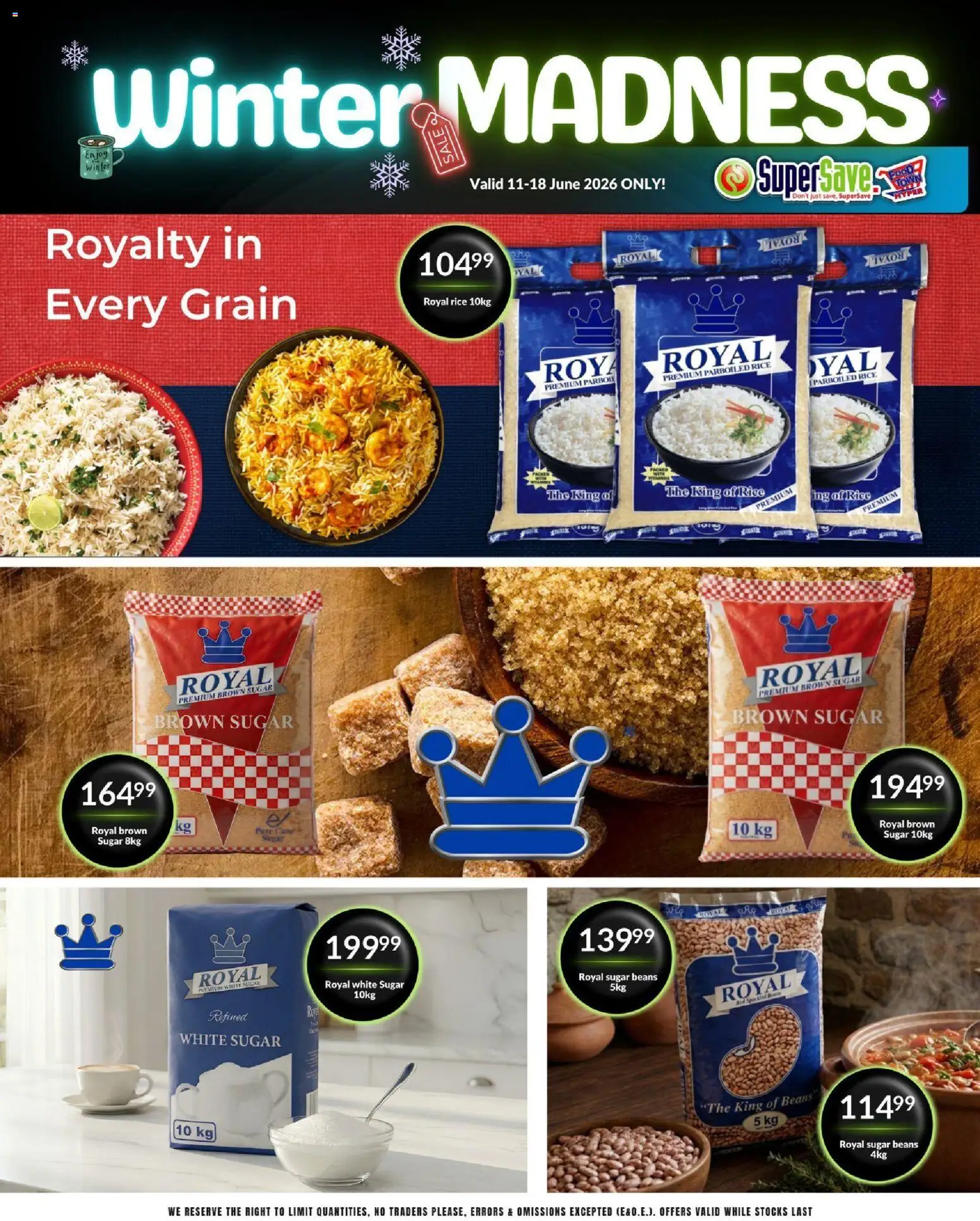 New Super Save catalogue – valid from 11.06.2026 | Page: 42 | Products: Beans, Rice, Sugar