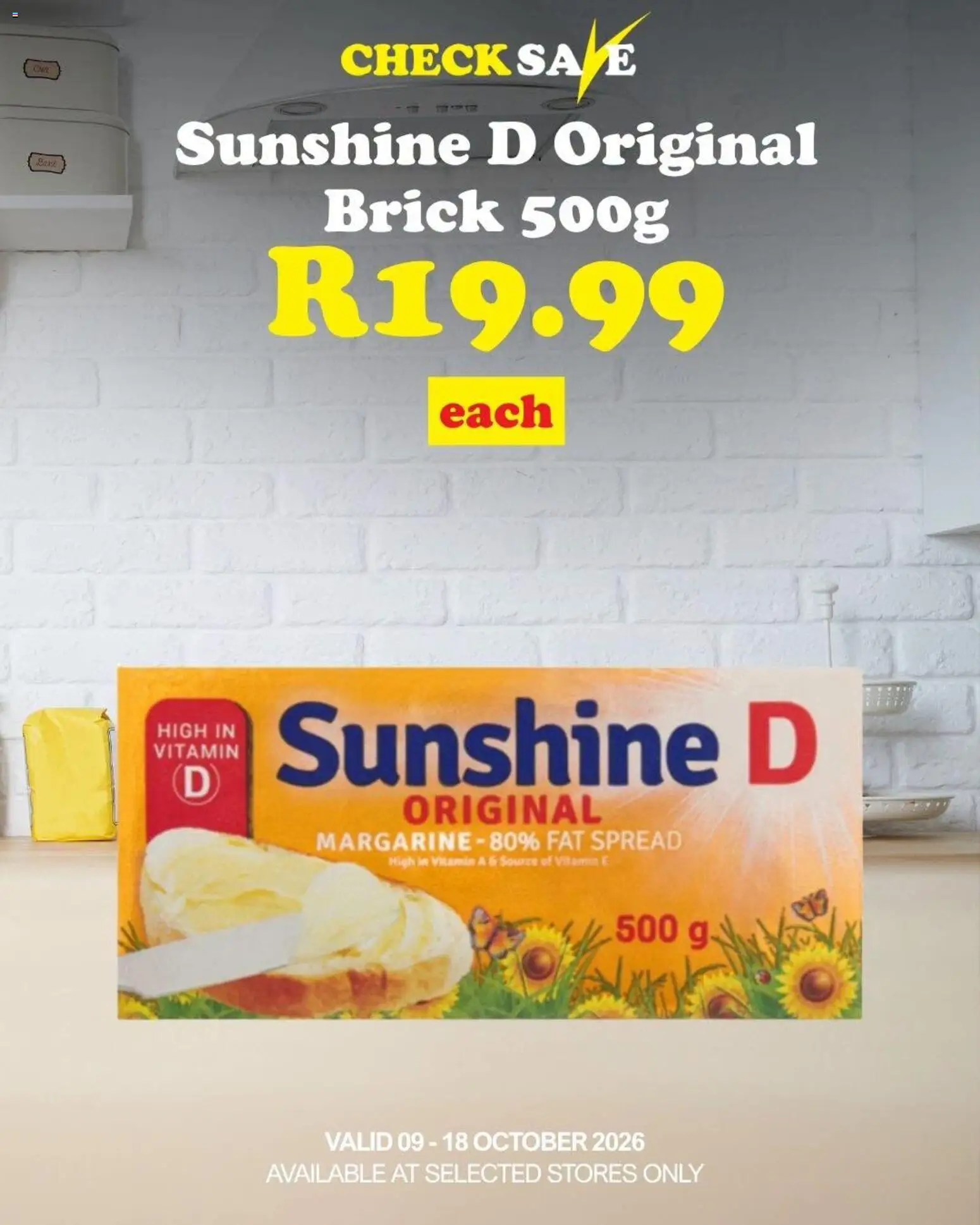 New Check Save catalogue – valid from 09/10/2026 | Page: 5 | Products: Spread, Margarine, Fat spread