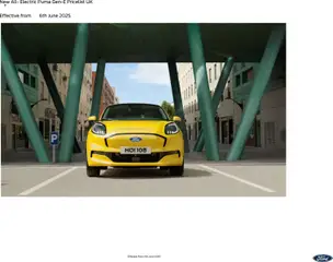 Preview of Ford - New All-Electric Ford Puma Gen-E valid from 06/06/2025