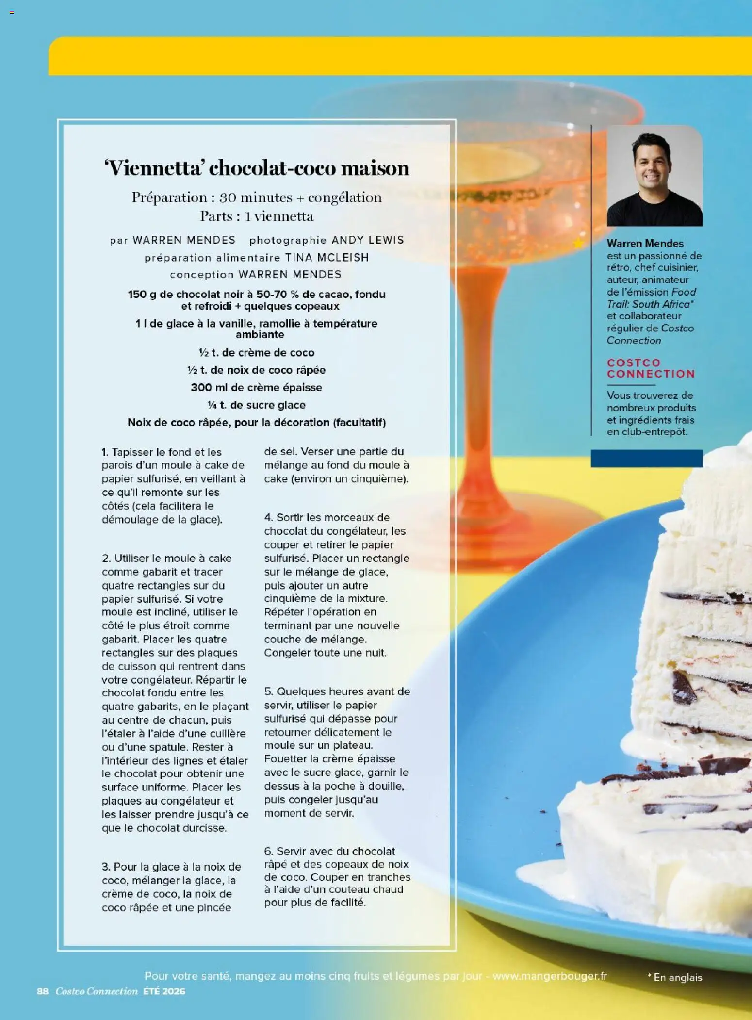 {H1} | Page: 88 | Produits: Sucre, Noix de coco, Plateau, Crème