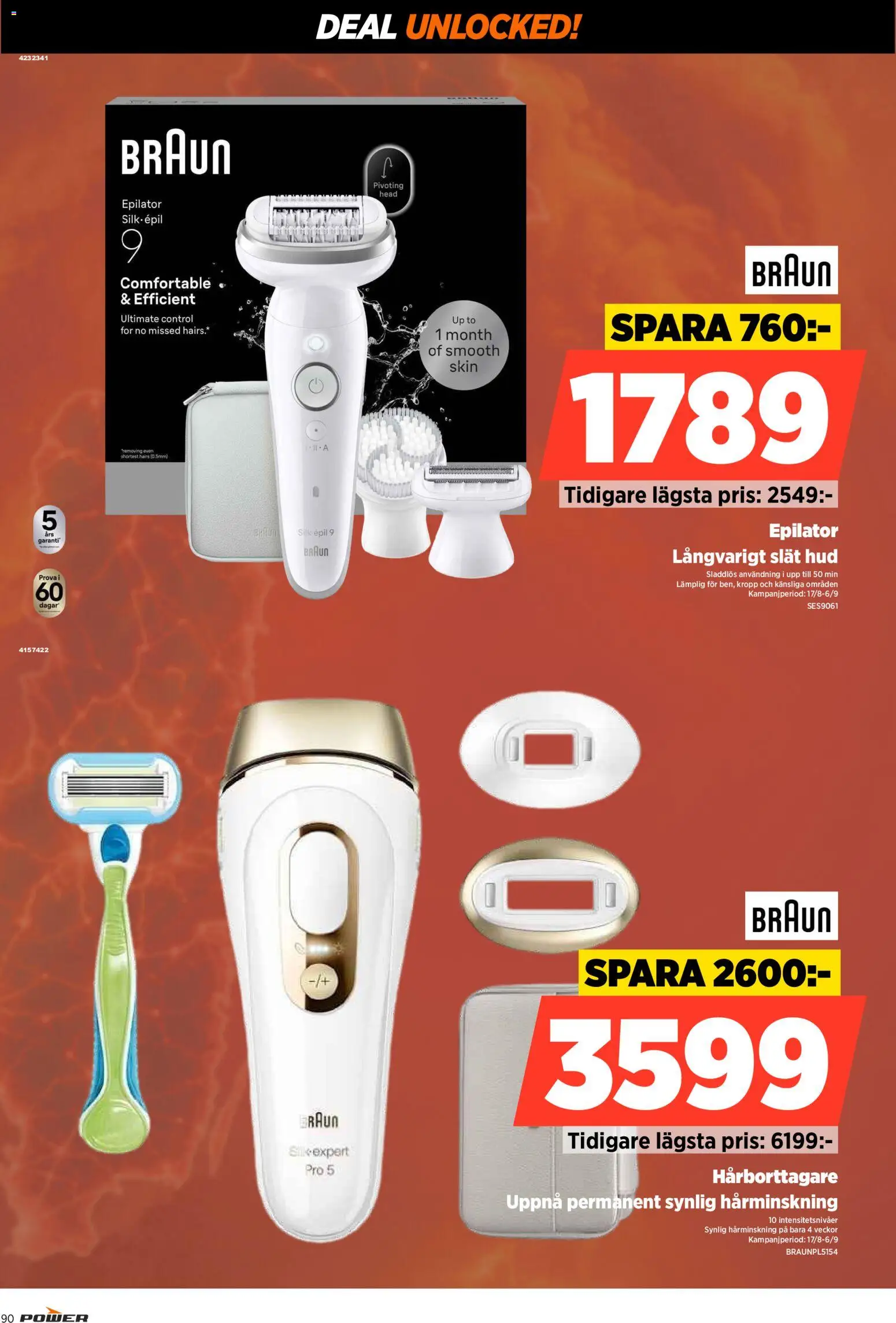 Power reklamblad aktuell från 31/08/2026 | Sida: 90 | Produkter: Epilator