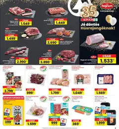 Interspar akciós újság - amely érvényes a következő dátumtól: 21.05.2026 | Oldal: 5 | Termékek: Virsli, Sertéskaraj, Sertéscsülök, Pick