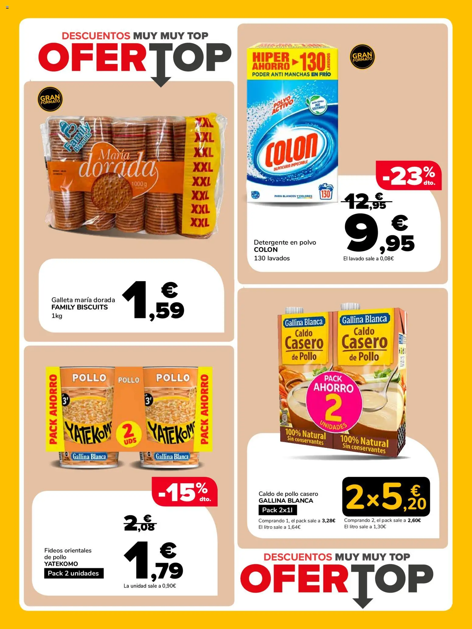 Supeco - folleto │ válido desde el 29/10/2026 | Página: 5 | Productos: Detergente, Fideos, Pollo, Detergente en polvo
