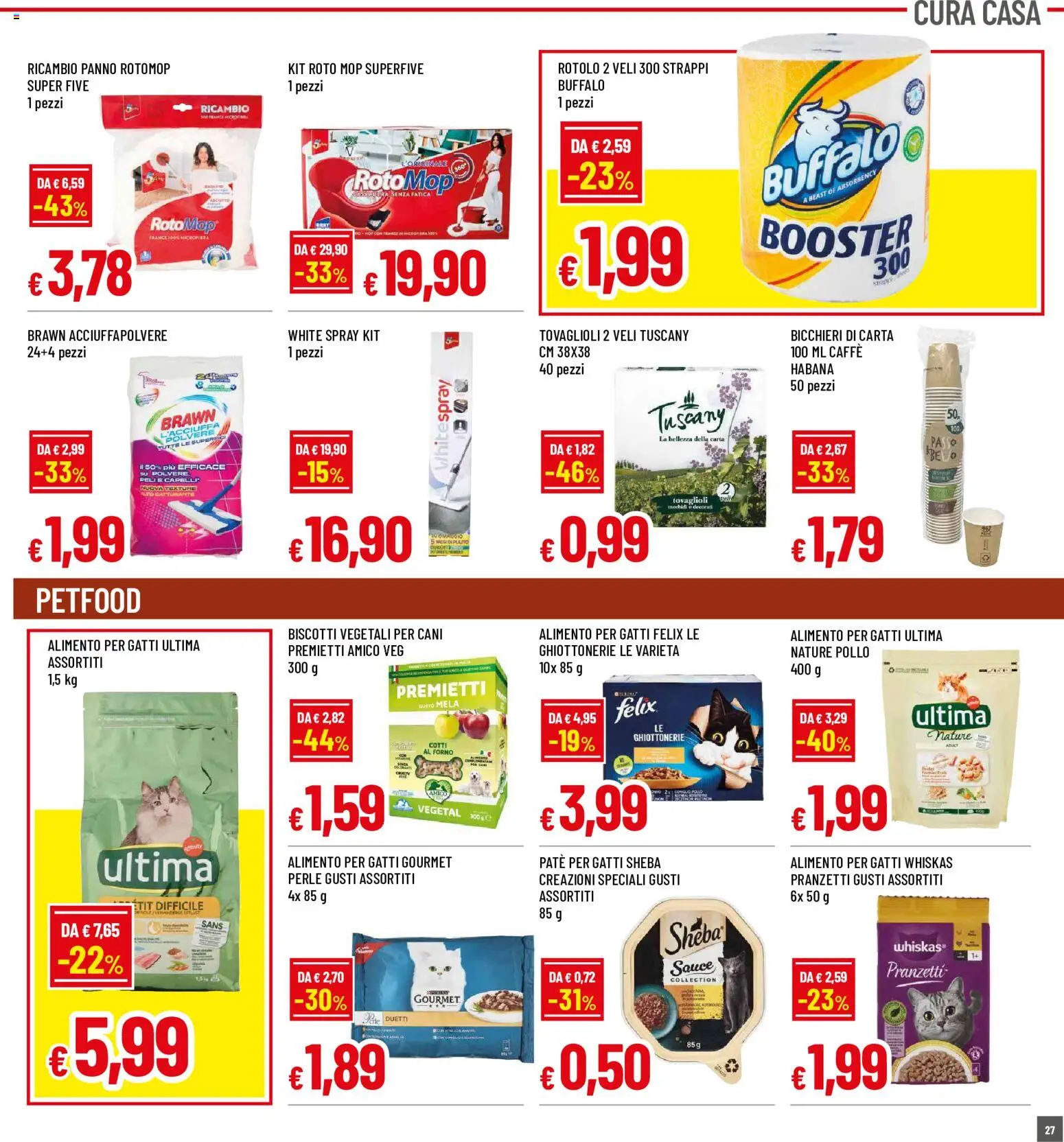 Volantino Famila del 14/09/2026 | Pagina: 27 | Prodotti: Paté, Caffè, Pollo, Forno