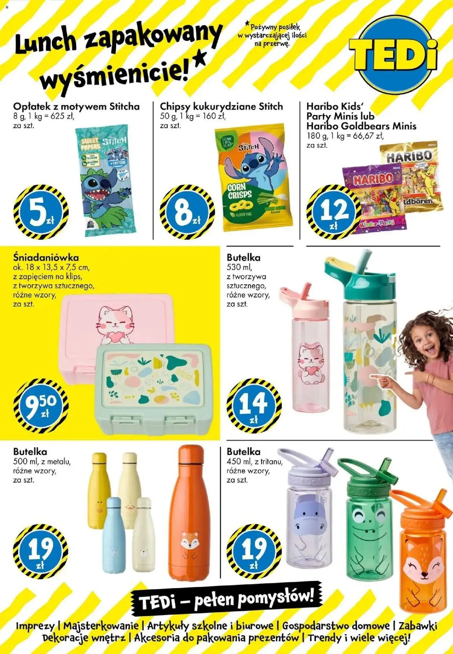 TEDi - Tedi Powrót do szkoły | Strona: 12 | Produkty: Zabawki, Chipsy kukurydziane, Chipsy, Artykuły szkolne