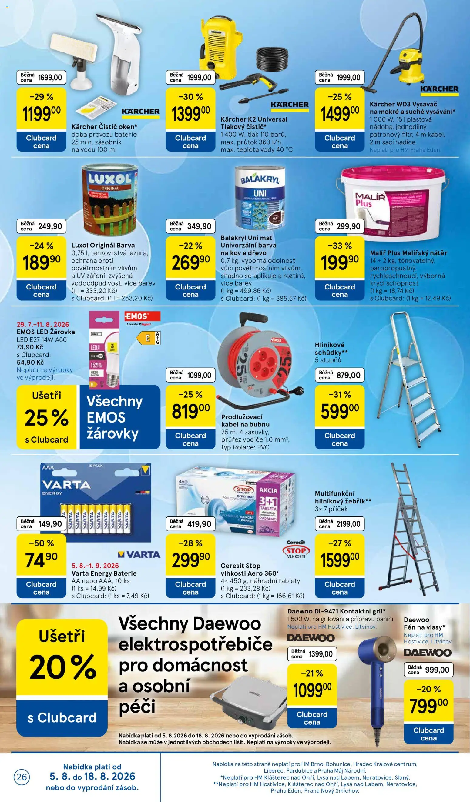 Tesco leták - Hypermarket od 05.08.2026 | Strana: 26