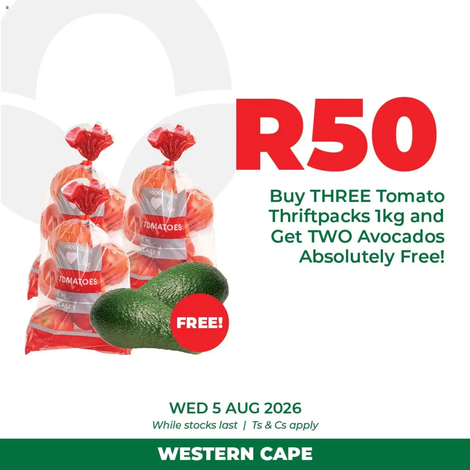 New Food Lover's Market catalogue – valid from 05/08/2026 | Page: 2 | Products: Tomatoes, Avocados
