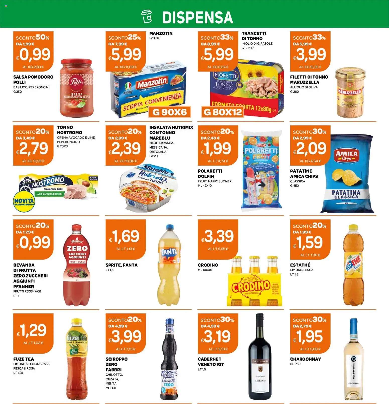 Volantino Ekom del 30/06/2026 | Pagina: 11 | Prodotti: Insalata, Frutta, Peperoncino, Tonno
