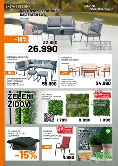 Crafter katalog - pregled Crafter kataloga - važi od 03.06.2026 | Strana: 5 | Proizvode: Sto, Stolica, Tabure, Dvosed