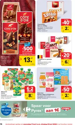 Carrefour market Folder week 25 - Voorbeeld van een folder van Carrefour market, geldig van 17/06/2026 | Pagina: 16