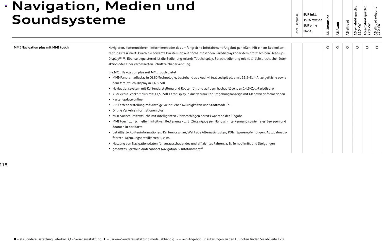 Audi A6 – gültig ab 28.10.2025 | Seite: 118 | Produkte: Samsung, Apple, Telefon, Smartphone