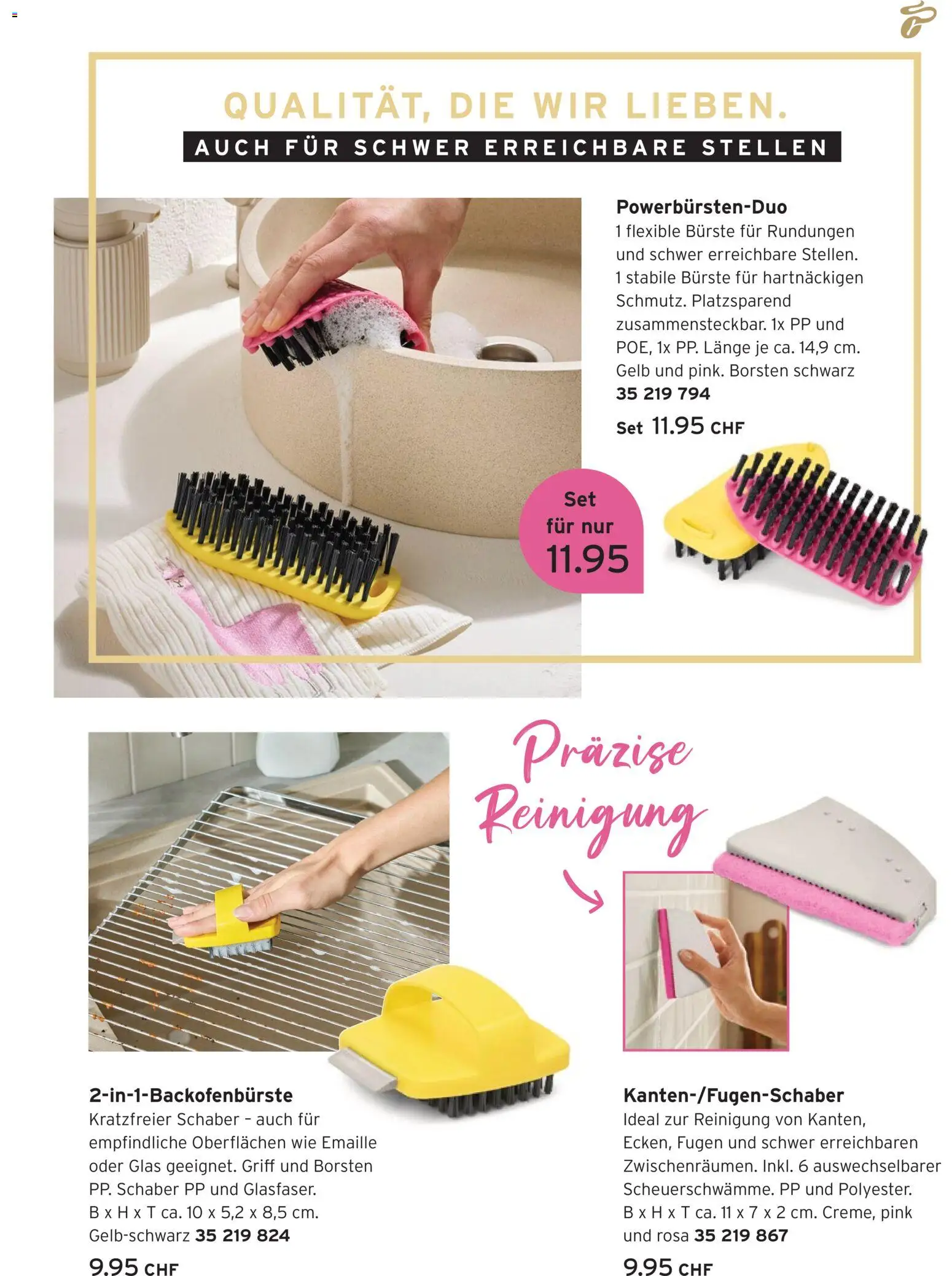 Tchibo aktionen Alpaka cleaning collection – gültig ab 04.08.2026 | Seite: 9 | Produkte: Bürste