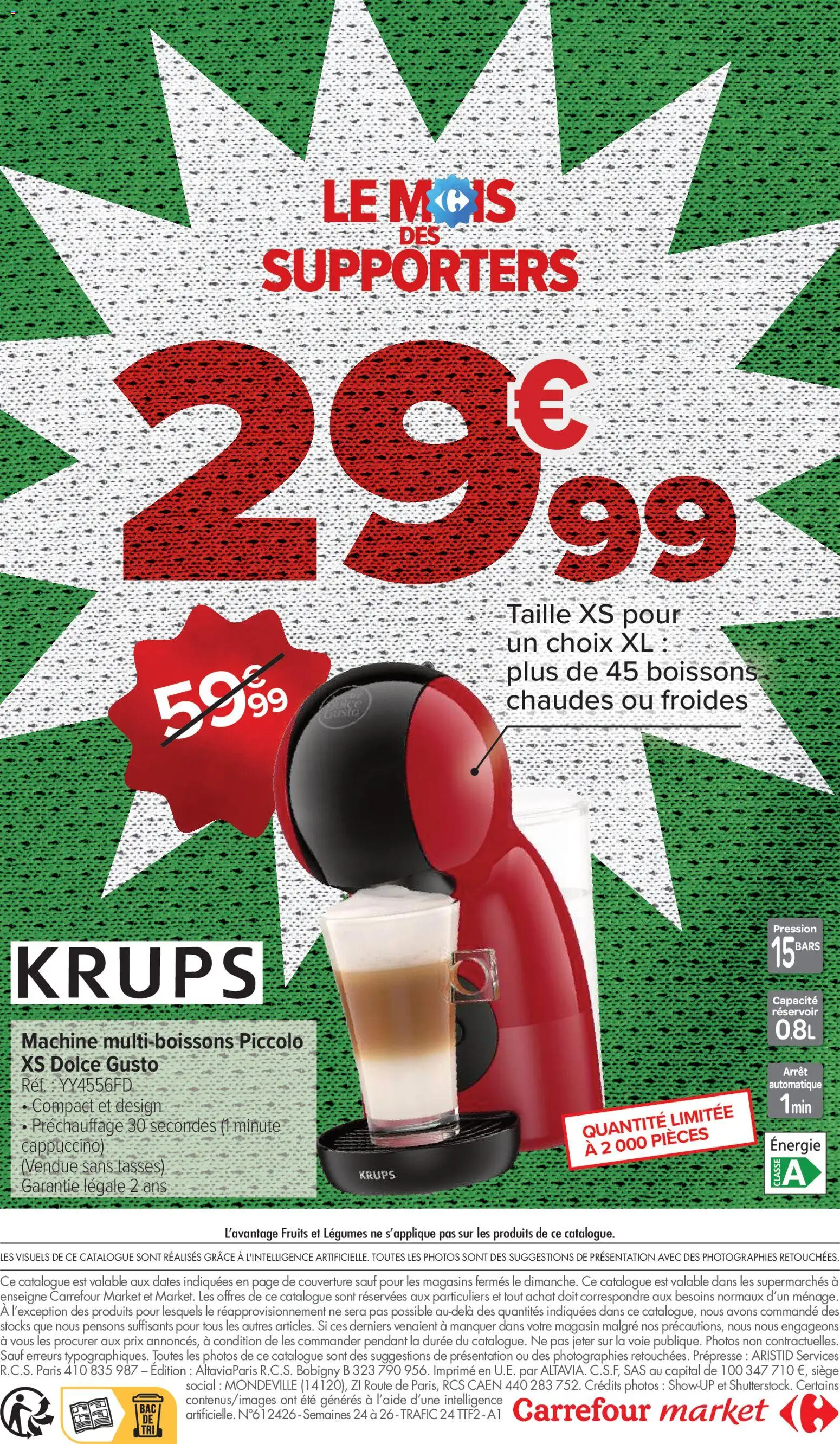{H1} | Page: 2 | Produits: Dolce Gusto, Krups, Couverture, Tasses