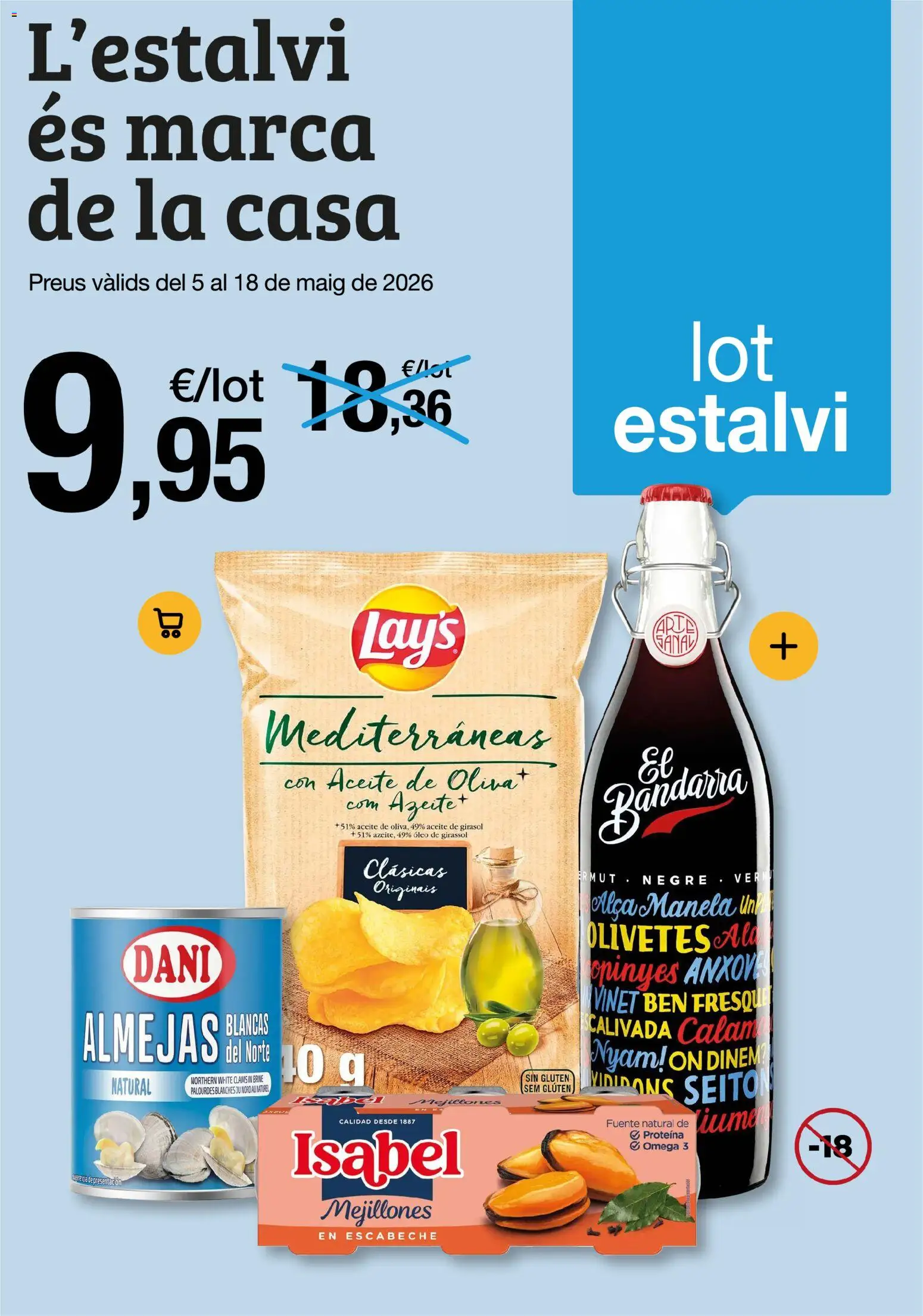 Bonpreu folleto │ válido desde el 05.05.2026 | Página: 1 | Productos: Δοχείο φοντί, Aceite, Aceite de oliva, Aceite de girasol