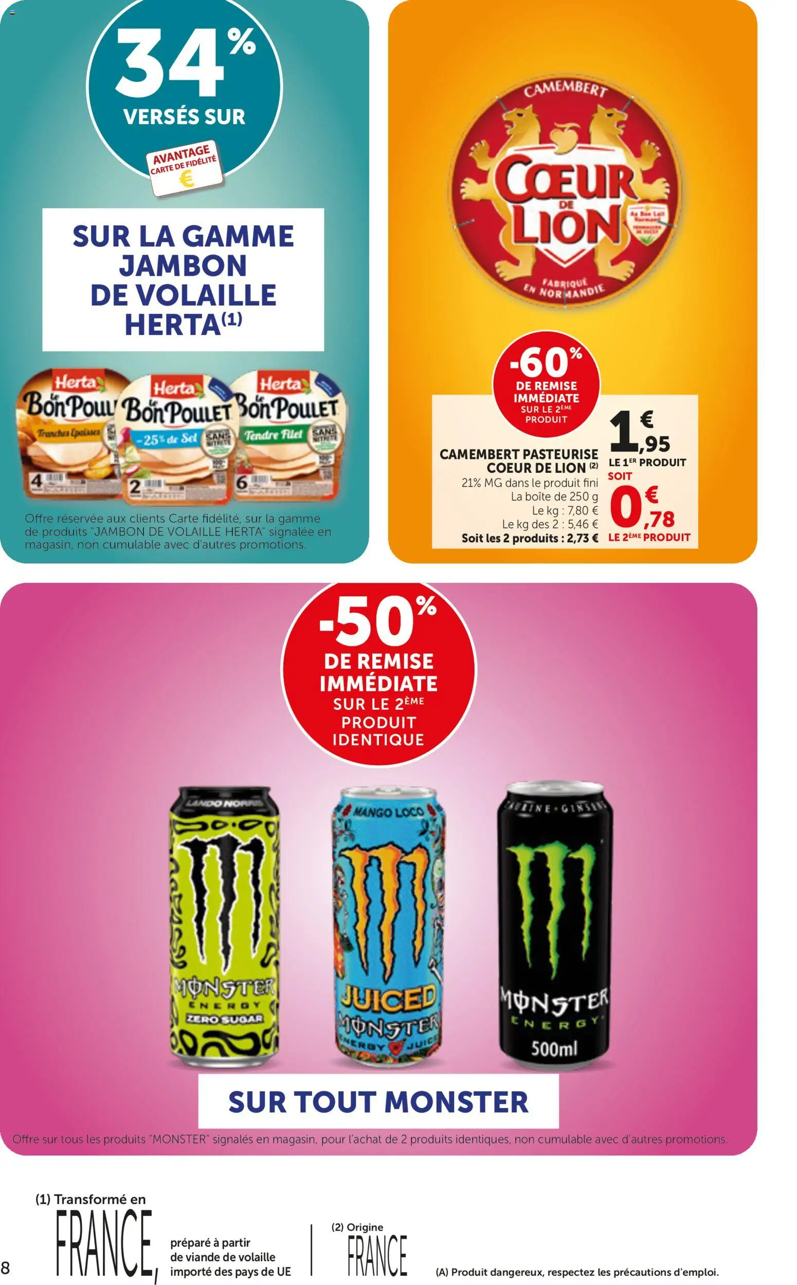 {H1} | Page: 8 | Produits: Sel, Époisses, Jambon, Camembert