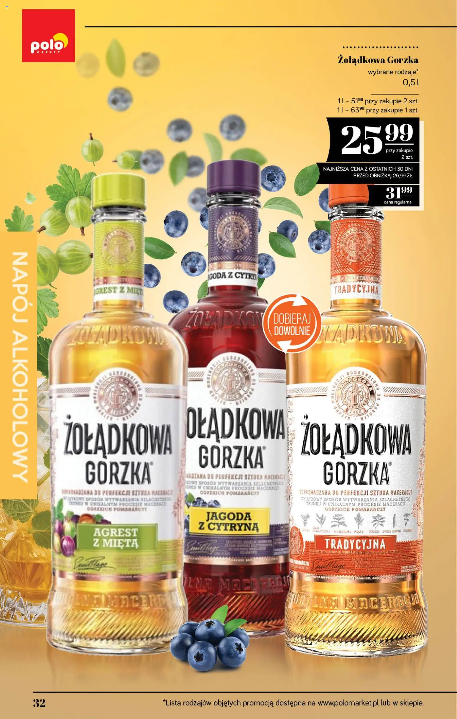 POLOmarket katalog - Alkoholi od 10.09.2026 | Strona: 32 | Produkty: Cytryna, Mięta, Agrest