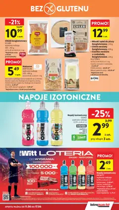 Pogląd oferty "Intermarche gazetka" - ważna od 11.06.2026 | Strona: 33 | Produkty: Chleb, Czekolada, Makaron, Ciastka owsiane