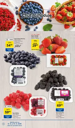 Náhled letáku Tesco Finest Borůvky, 125 g, balené od 06.05.2026 | Strana: 14