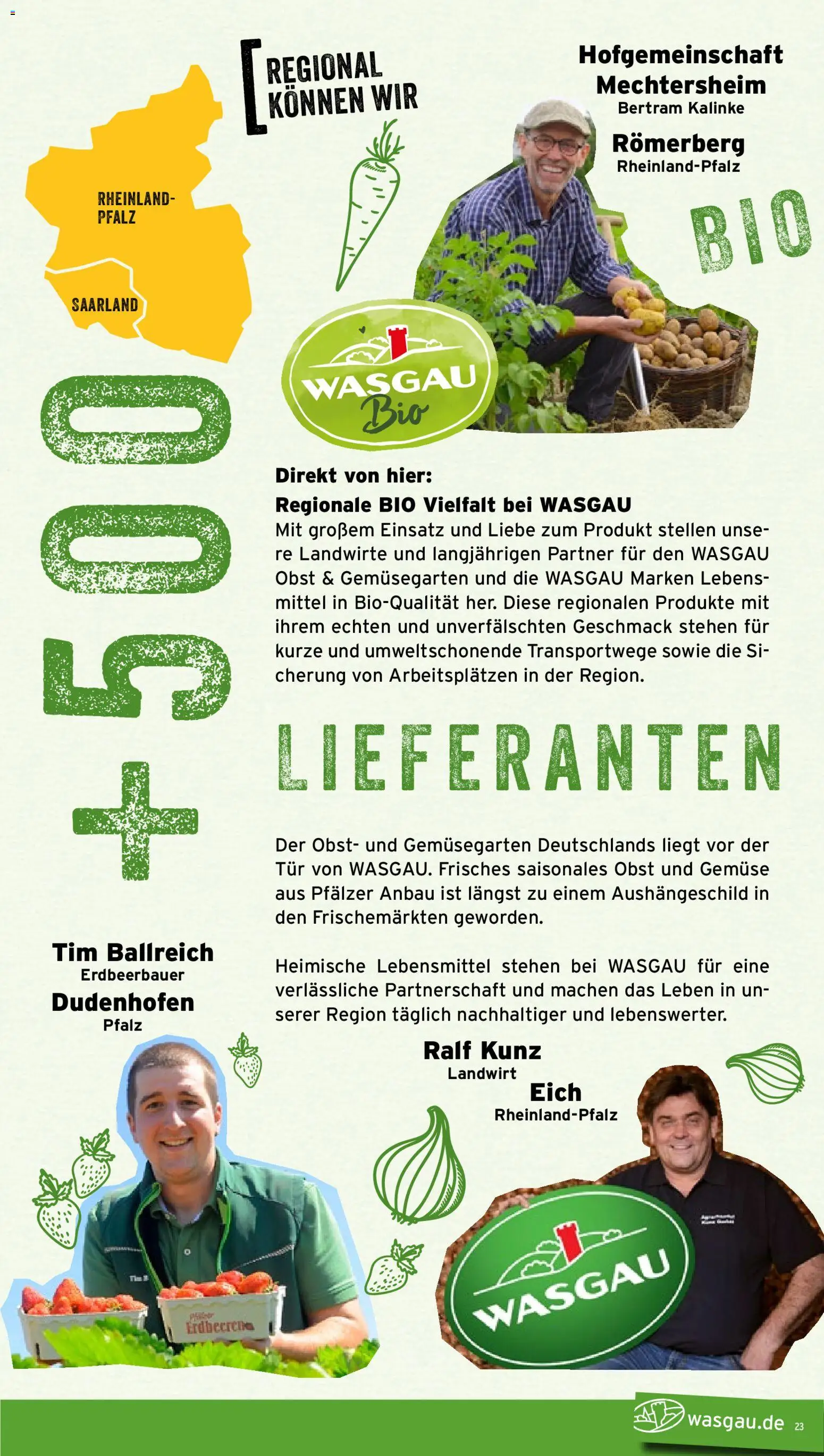 Wasgau Prospekt – gültig ab 15.06.2026 | Seite: 23
