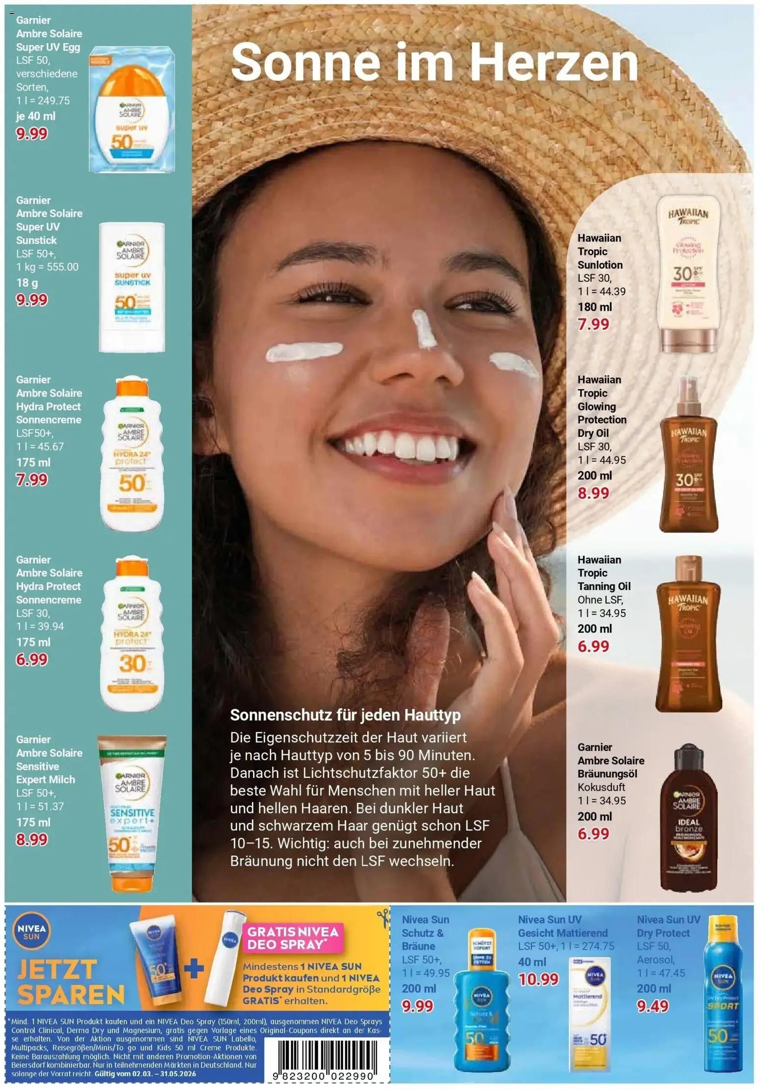 Globus Prospekt Simmern	 – gültig ab 10.05.2026 | Seite: 28 | Produkte: Milch, Creme, Sonnencreme