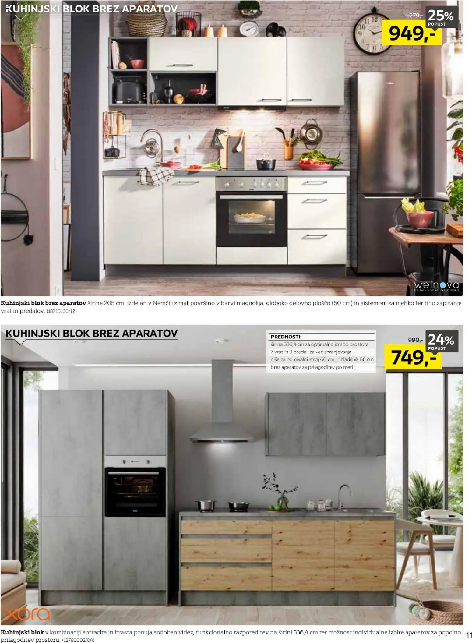 Novi XXXL Lesnina katalog ponudbe – veljaven od 01.06.2026 | Stran: 11