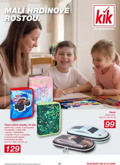 Náhled letáku Kik leták od 27.07.2026
