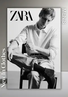 Zara - Prévisualisation de Zara catalogue Men valide à partir de 01/09/2026